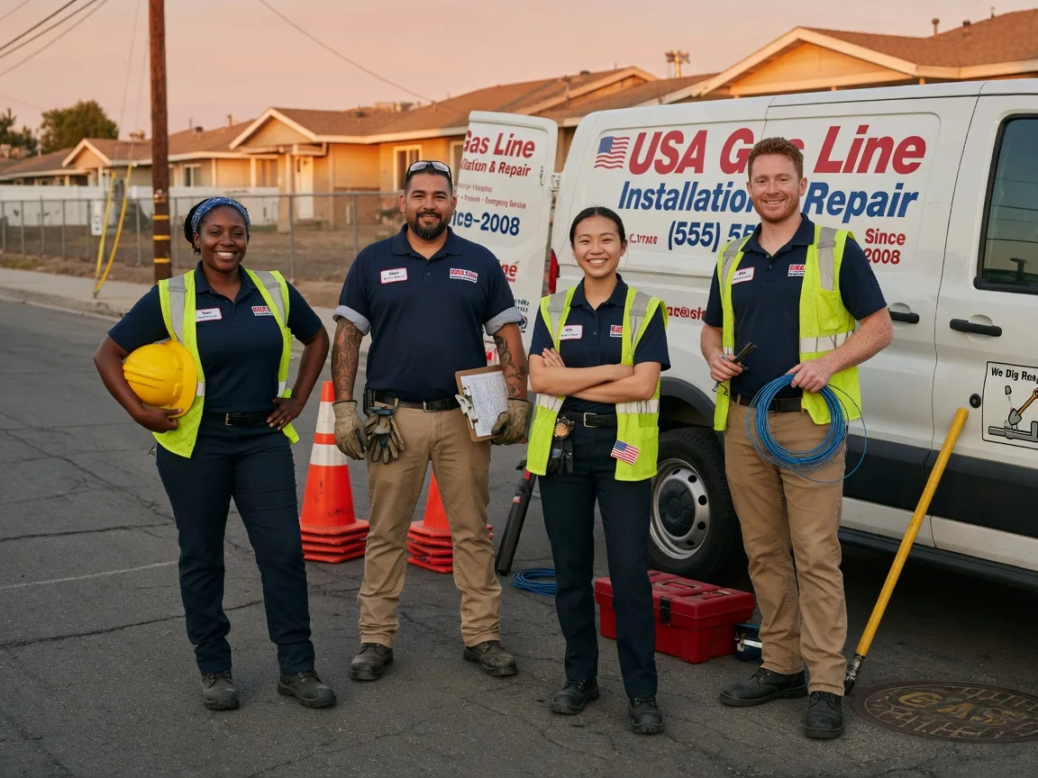 Gas Line Installation company in Callahan, CA